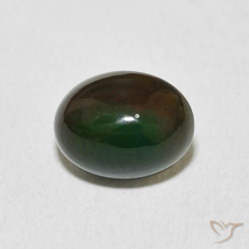 1.33ct 天然 マルチカラー オパール, 楕円形, オペーク