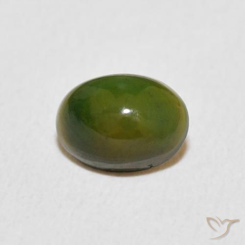0.49ct 天然 マルチカラー オパール, 楕円形, オペーク
