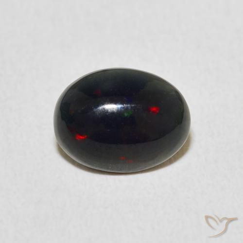 0.76ct 天然 マルチカラー オパール, 楕円形, オペーク, Photo A