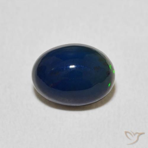 0.89ct 天然 マルチカラー オパール, 楕円形, オペーク