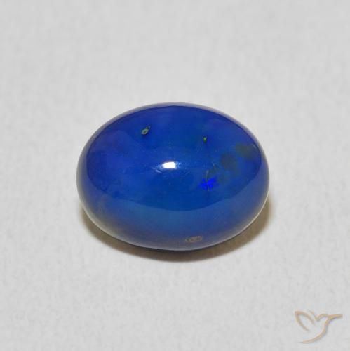 1.21ct 天然 マルチカラー オパール, 楕円形, オペーク, Photo A