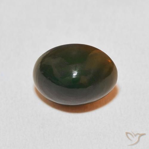 1.94ct 天然 マルチカラー オパール, 楕円形, オペーク
