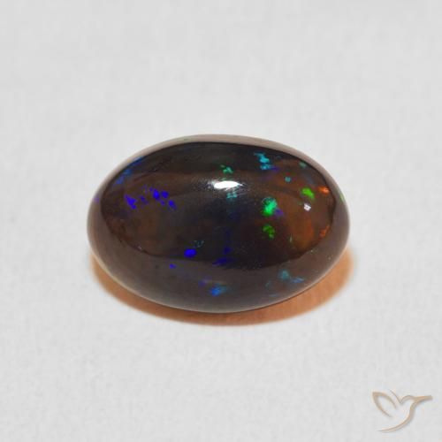 1.82ct 天然 マルチカラー オパール, 楕円形, オペーク, Photo A