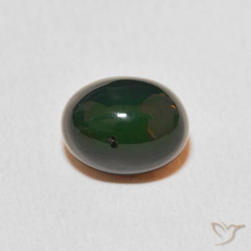 1.73ct 天然 マルチカラー オパール, 楕円形, オペーク