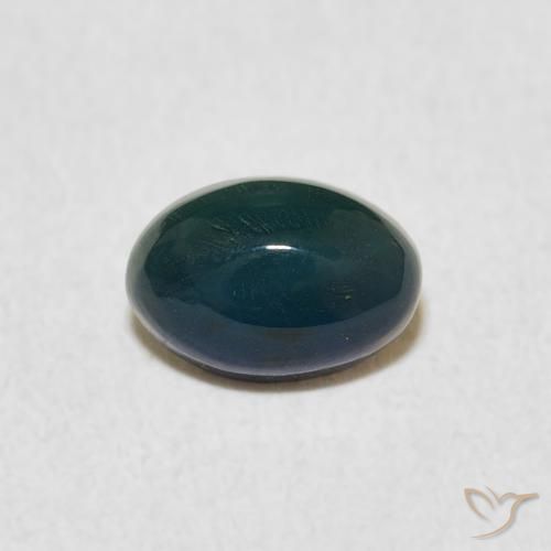 0.45ct 天然 マルチカラー オパール, 楕円形, オペーク