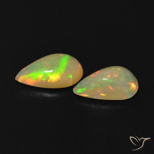 Shop natural 0.86ct マルチカラー オパール gems, 洋梨の形, from オーストラリア at GemSelect. In stock, global shipping!
