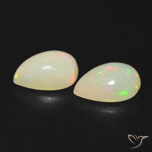 Shop natural 1.59ct マルチカラー オパール gems, 洋梨の形, from オーストラリア at GemSelect. In stock, global shipping!