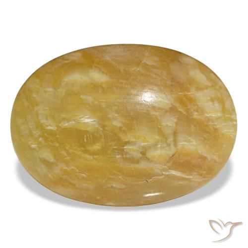 19.78ct ゴールデン オパール, 楕円形, オペーク