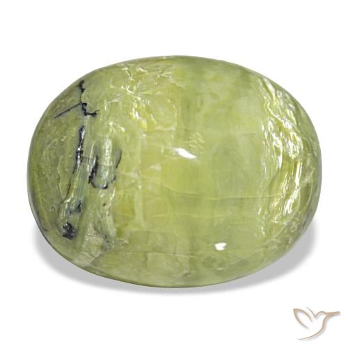 14.90ct グリーン オパール, 楕円形, オペーク
