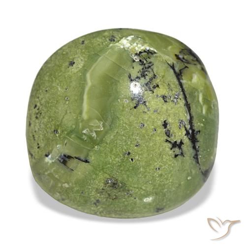 8.69ct グリーン オパール, クッション, オペーク