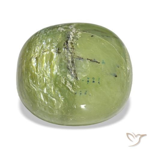 6.79ct グリーン オパール, クッション, オペーク
