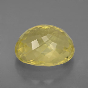6.59カラットの天然レモンオーソクレース（13.1×10.6 mm・オーバルカット）