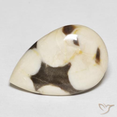 18.51ct 天然 マルチカラー ピーナッツウッド, 洋梨の形, オペーク