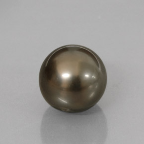 9.95カラットの天然ブラックマルチカラーパール（11.17 mm・球体 / ボール）