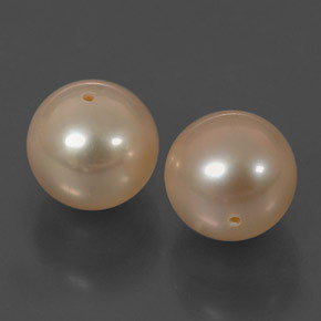 カラットの天然ピンクパール（7.75 mm・球体 / ボール）