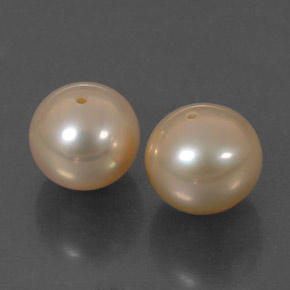 カラットの天然ピンクパール（7.54 mm・球体 / ボール）