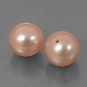 カラットの天然ピンクパール（7.79 mm・球体 / ボール）