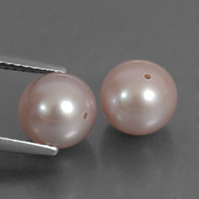6.01カラットの天然ミディアムピンクパール（7.55 mm・球体 / ボール）