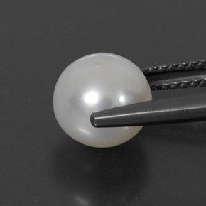 3.85カラットの天然クリームパール（8.34 mm・球体 / ボール）