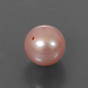 3.39カラットの天然ピンクパール（7.84 mm・球体 / ボール）
