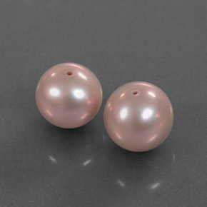 カラットの天然ピンクパール（7.53 mm・球体 / ボール）