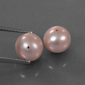 カラットの天然ピンクパール（7.53 mm・球体 / ボール）
