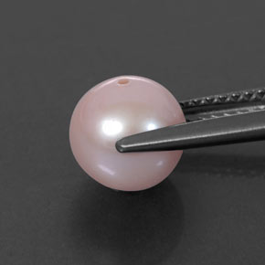 3.01カラットの天然ピンクパール（7.66 mm・球体 / ボール）