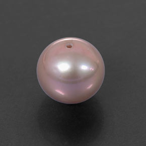 3.26カラットの天然ピンクがかったシルバーパール（7.79 mm・球体 / ボール）