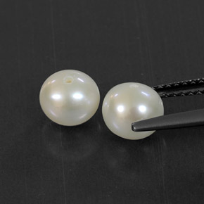 カラットの天然シルバーホワイトパール（6.31 mm・球体 / ボール）