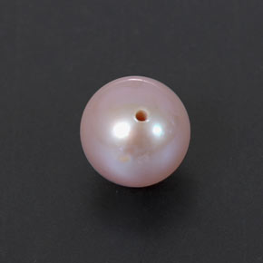 2.53カラットの天然シルバーピンクパール（7.18 mm・球体 / ボール）