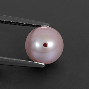2.78カラットの天然シルバーピンクパール（7.26 mm・球体 / ボール）