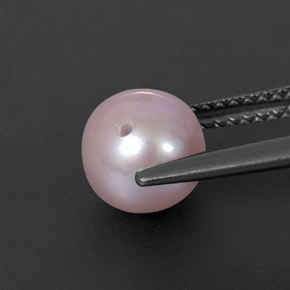 2.78カラットの天然シルバーピンクパール（7.26 mm・球体 / ボール）