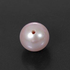 2.58カラットの天然シルバーピンクパール（7.25 mm・球体 / ボール）