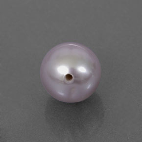 2.58カラットの天然シルバーピンクパール（7.26 mm・球体 / ボール）