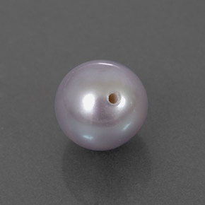 2.87カラットの天然シルバーパール（7.46 mm・球体 / ボール）
