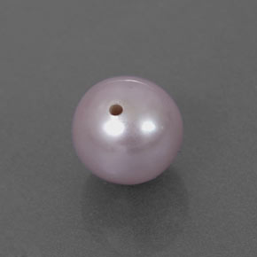 2.55カラットの天然シルバーピンクパール（7.11 mm・球体 / ボール）
