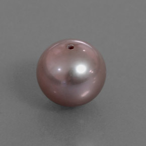 2.96カラットの天然シルバーピンクパール（7.61 mm・球体 / ボール）