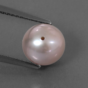 3.35カラットの天然シルバーピンクパール（7.81 mm・球体 / ボール）