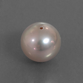 3.37カラットの天然シルバーピンクパール（7.90 mm・球体 / ボール）