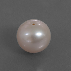 3.30カラットの天然クリームピンクパール（7.80 mm・球体 / ボール）