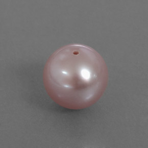 3.11カラットの天然シルバーピンクパール（7.65 mm・球体 / ボール）