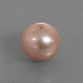 3.53カラットの天然シルバーピンクパール（8.07 mm・球体 / ボール）