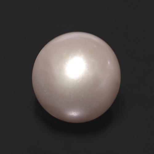 3.31カラットの天然オレンジピンクパール（7.78 mm・球体 / ボール）