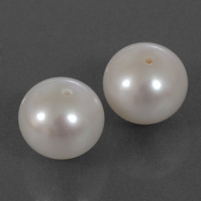 カラットの天然クリームパール（8.56 mm・球体 / ボール）