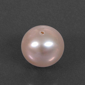 2.69カラットの天然クリームピンクパール（7.24 mm・球体 / ボール）