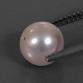3.40カラットの天然ミディアムピンクパール（7.93 mm・球体 / ボール）
