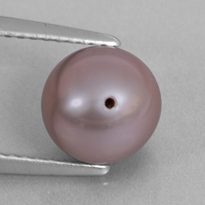 3.50カラットの天然ラベンダーパール（8.03 mm・球体 / ボール）