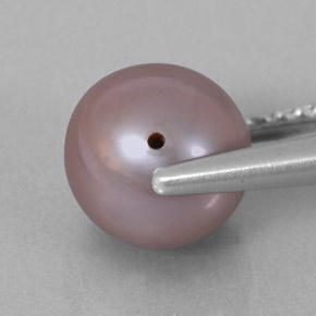3.50カラットの天然ラベンダーパール（8.03 mm・球体 / ボール）