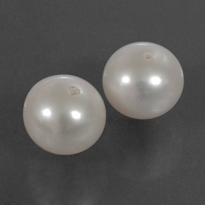 カラットの天然シルバーホワイトパール（8.40 mm・球体 / ボール）