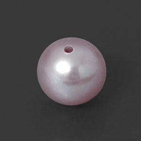 2.29カラットの天然ラベンダーパール（6.91 mm・球体 / ボール）